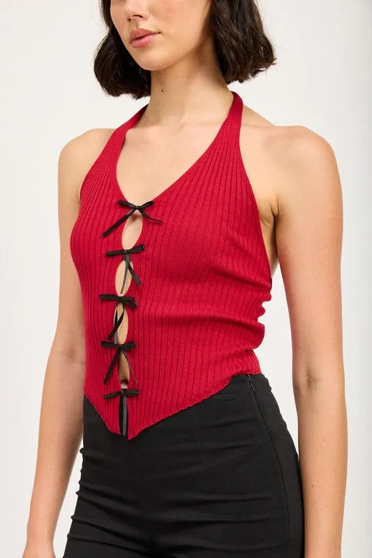 Ace Halter Neck Top