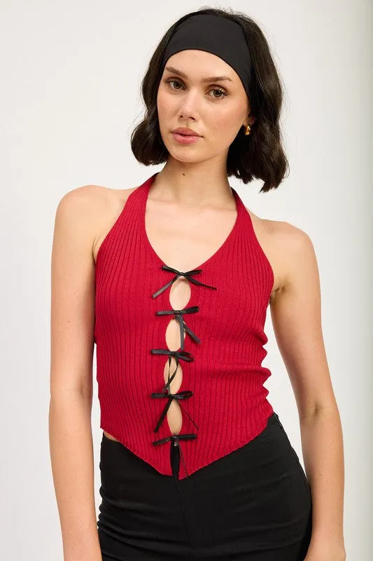 Ace Halter Neck Top