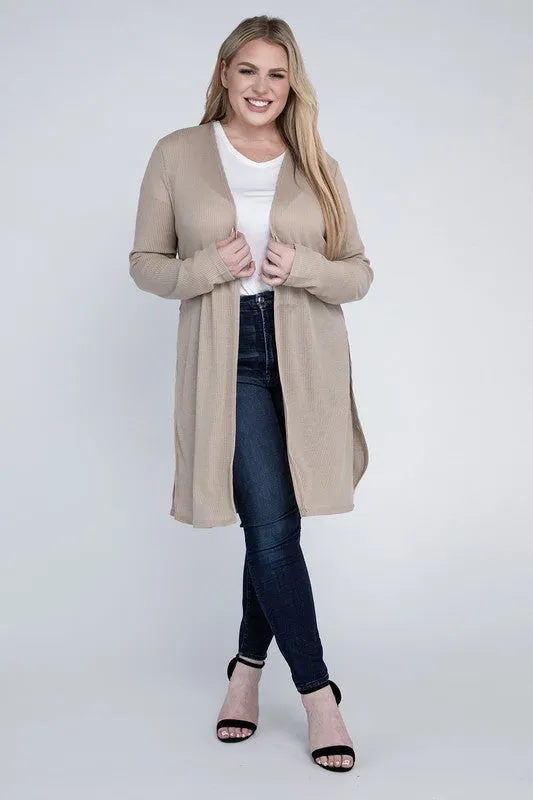 AMBIANCE APPAREL Plus Everyday Cardigan