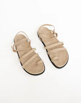 Astrid Sandals (Taupe Nubuck) - By Billini