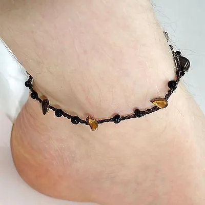 Beaded Ankle Bracelet Foot Anklet Chain Mens Womens Ladies Girls Boys Jewellery