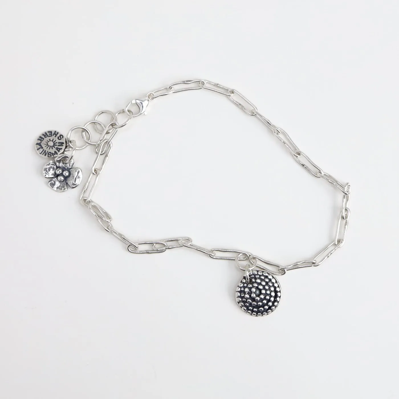 Beaded Spiral Anklet