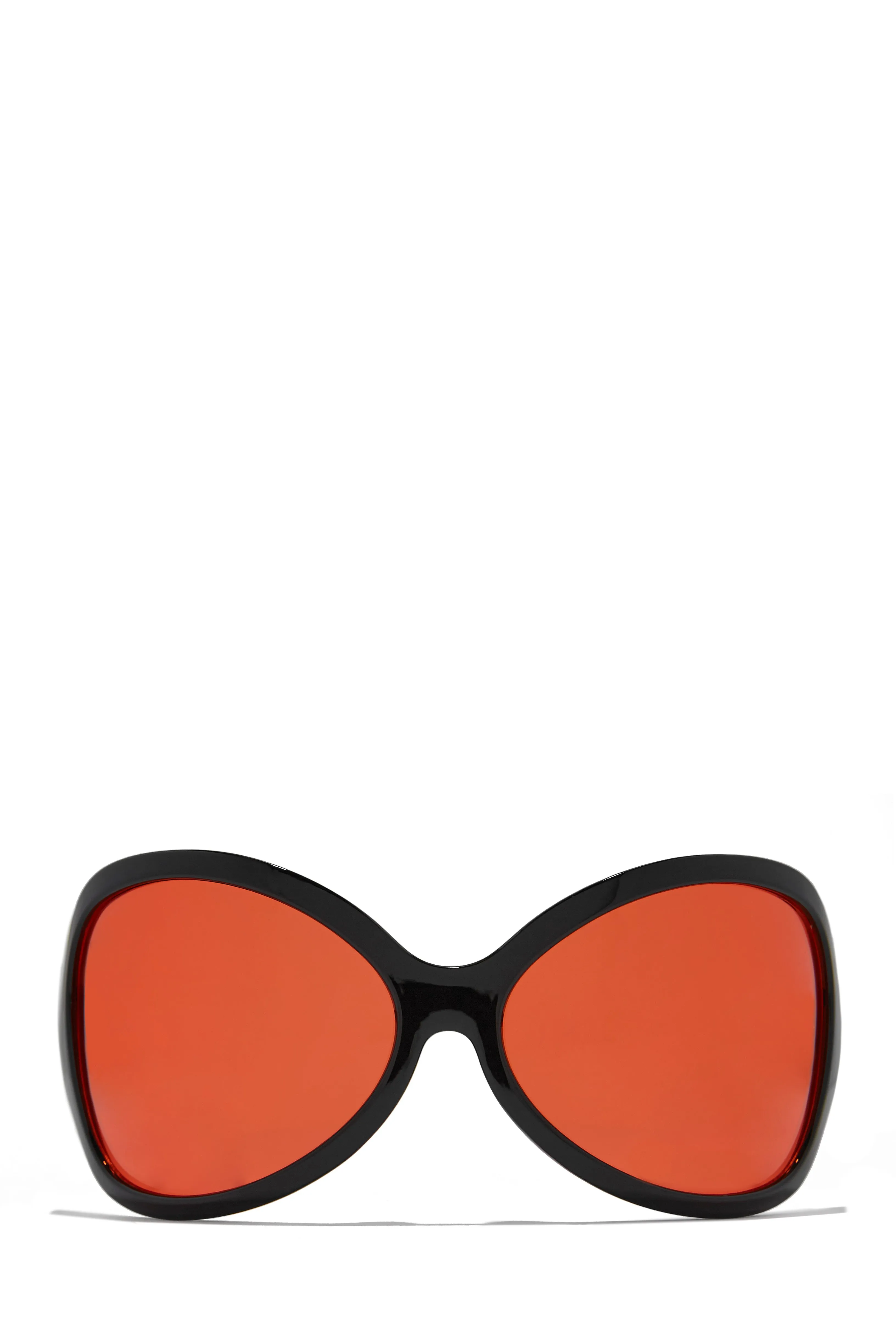 Big Reveal Oversized Sunglasses - Black