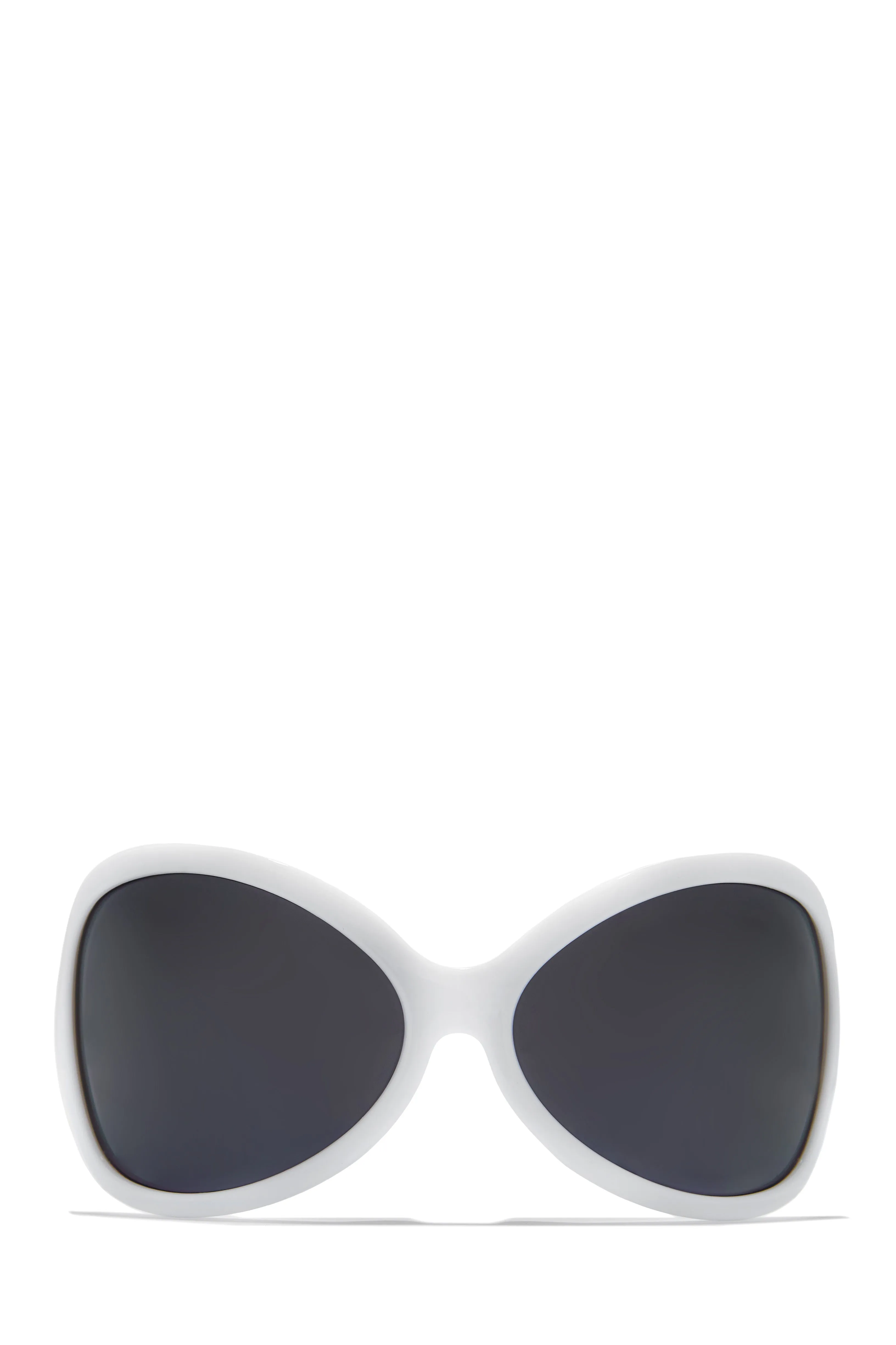 Big Reveal Oversized Sunglasses - Black