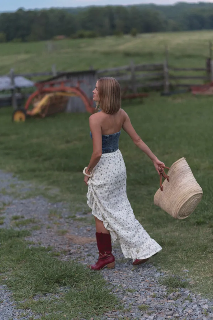 Blue Bonnet Skirt