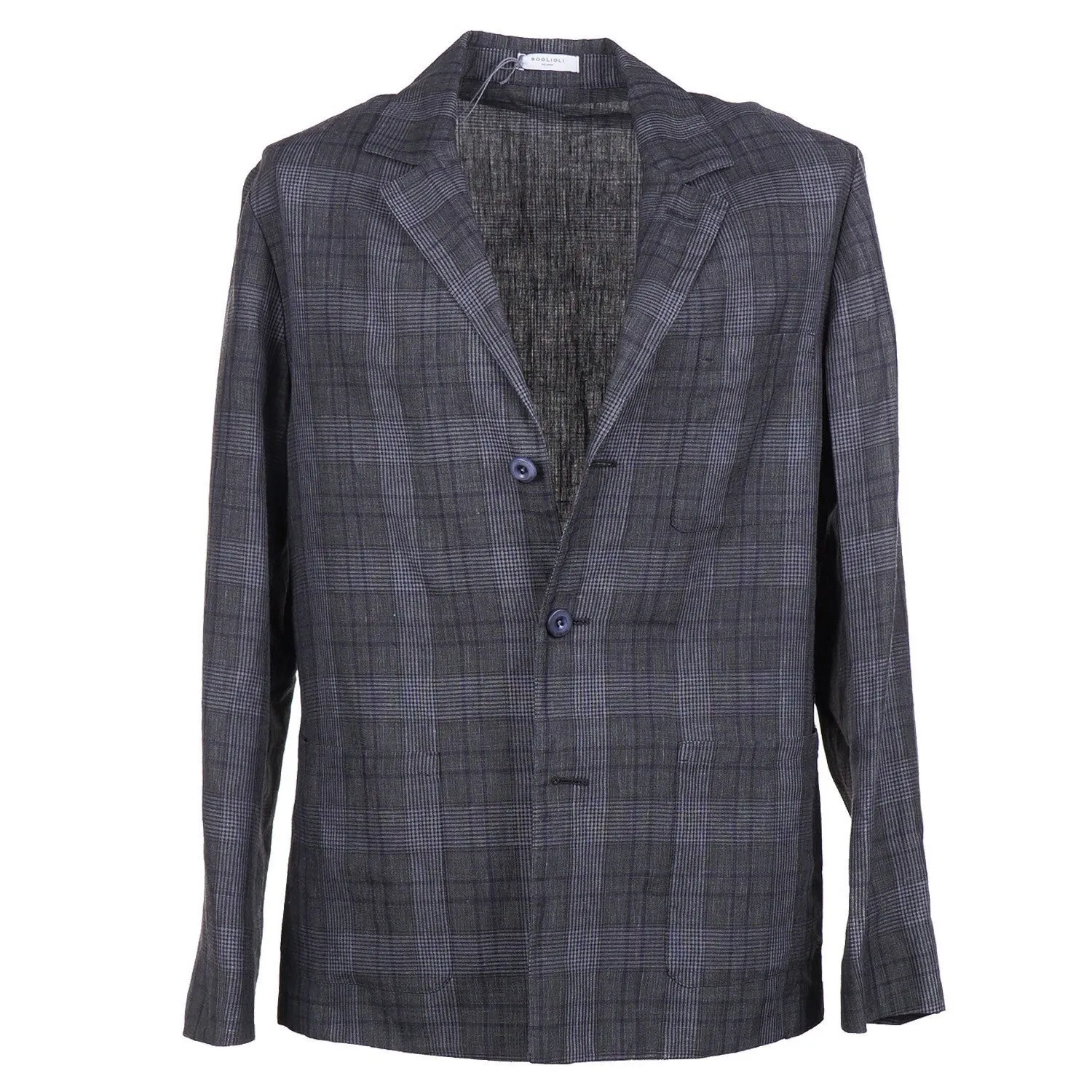 Boglioli Lightweight Linen-Wool 'Picasso Jacket'