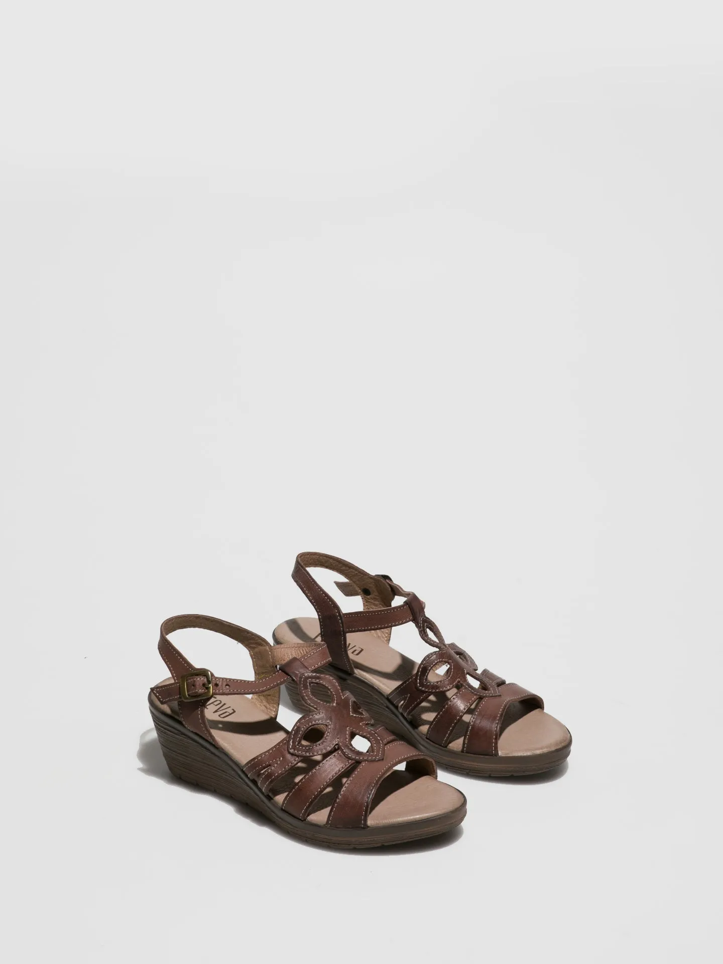 Brown Strappy Sandals