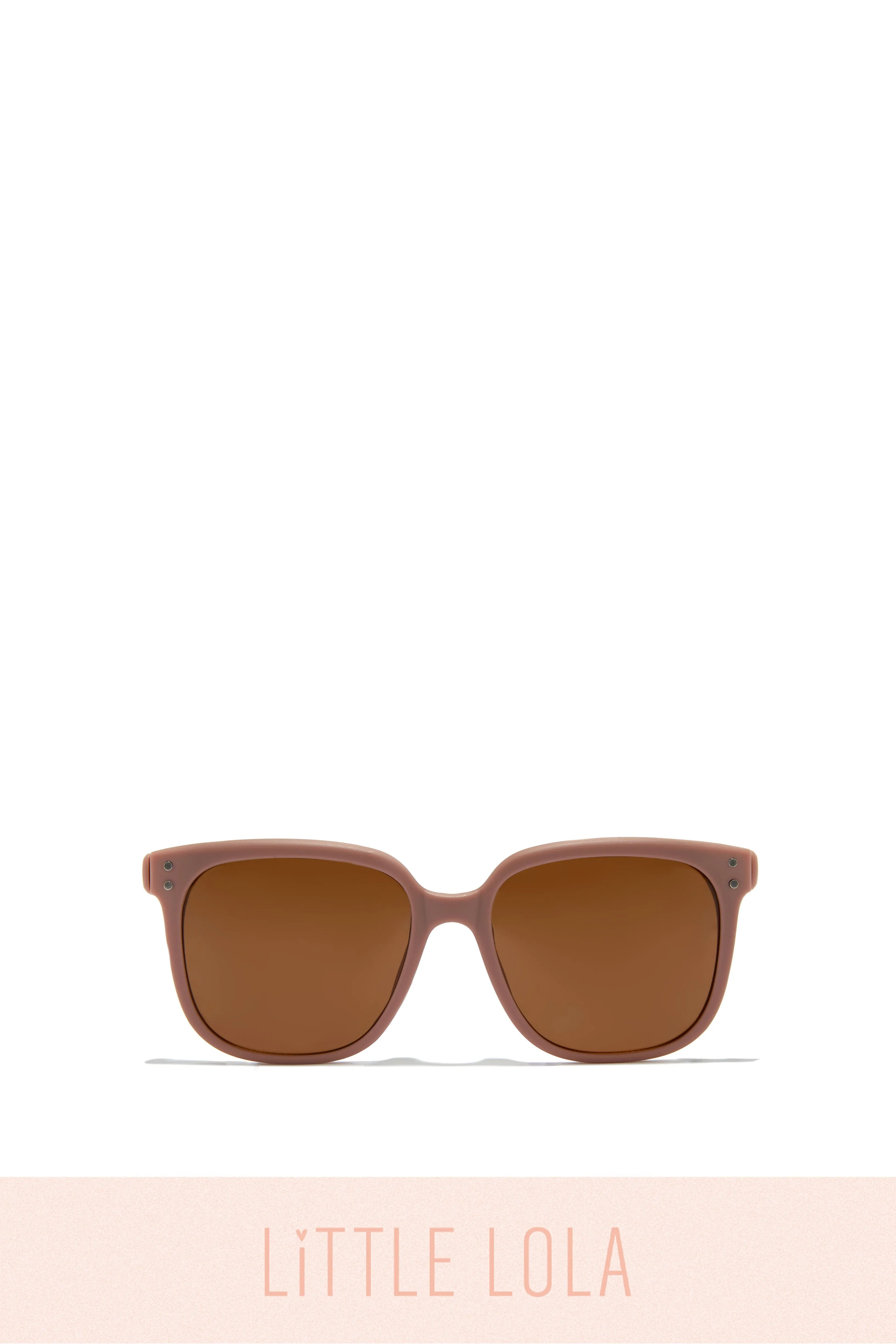 Celina Kids Oversized Sunglasses - Nude