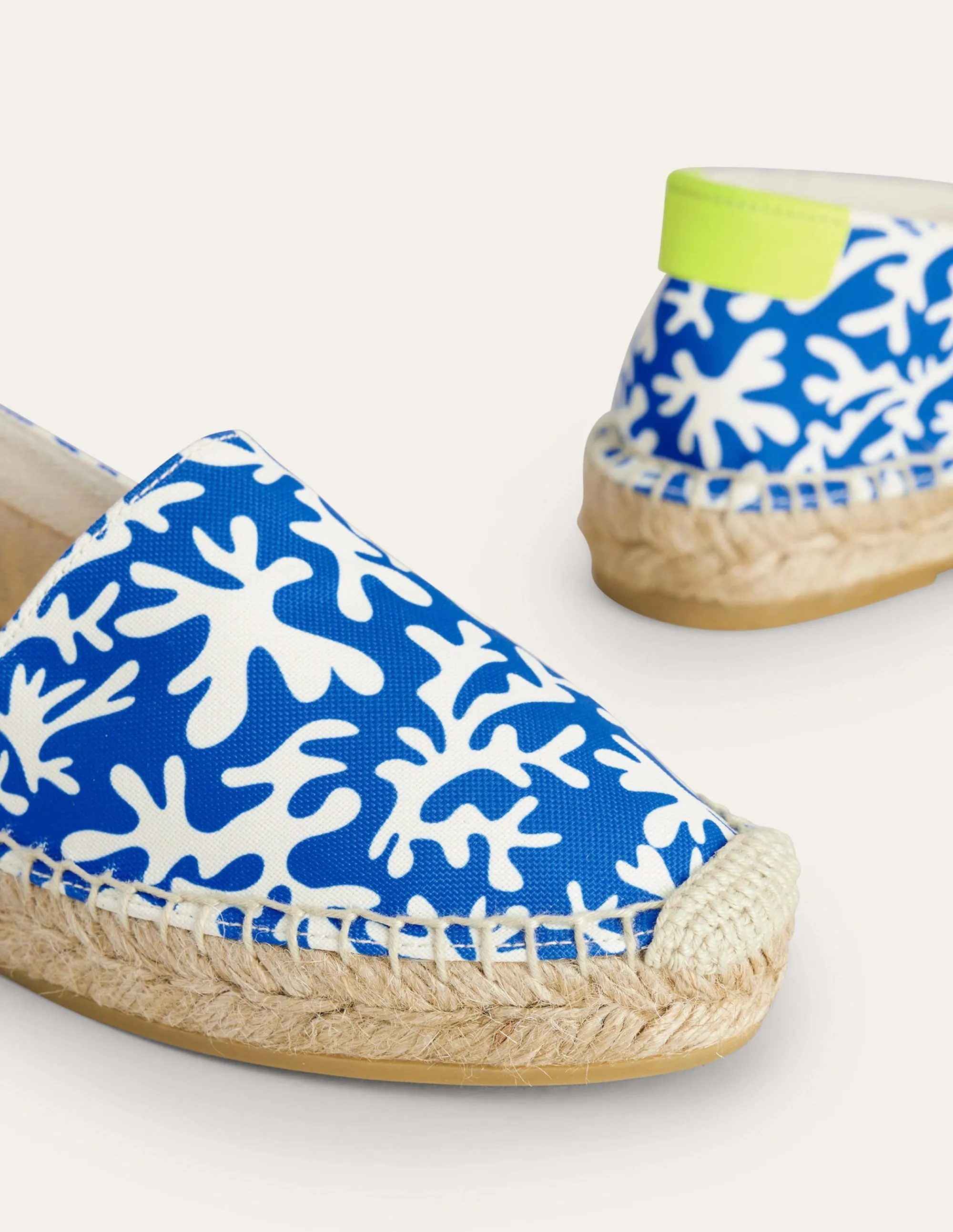 Classic Flat Espadrilles-Moroccan Blue