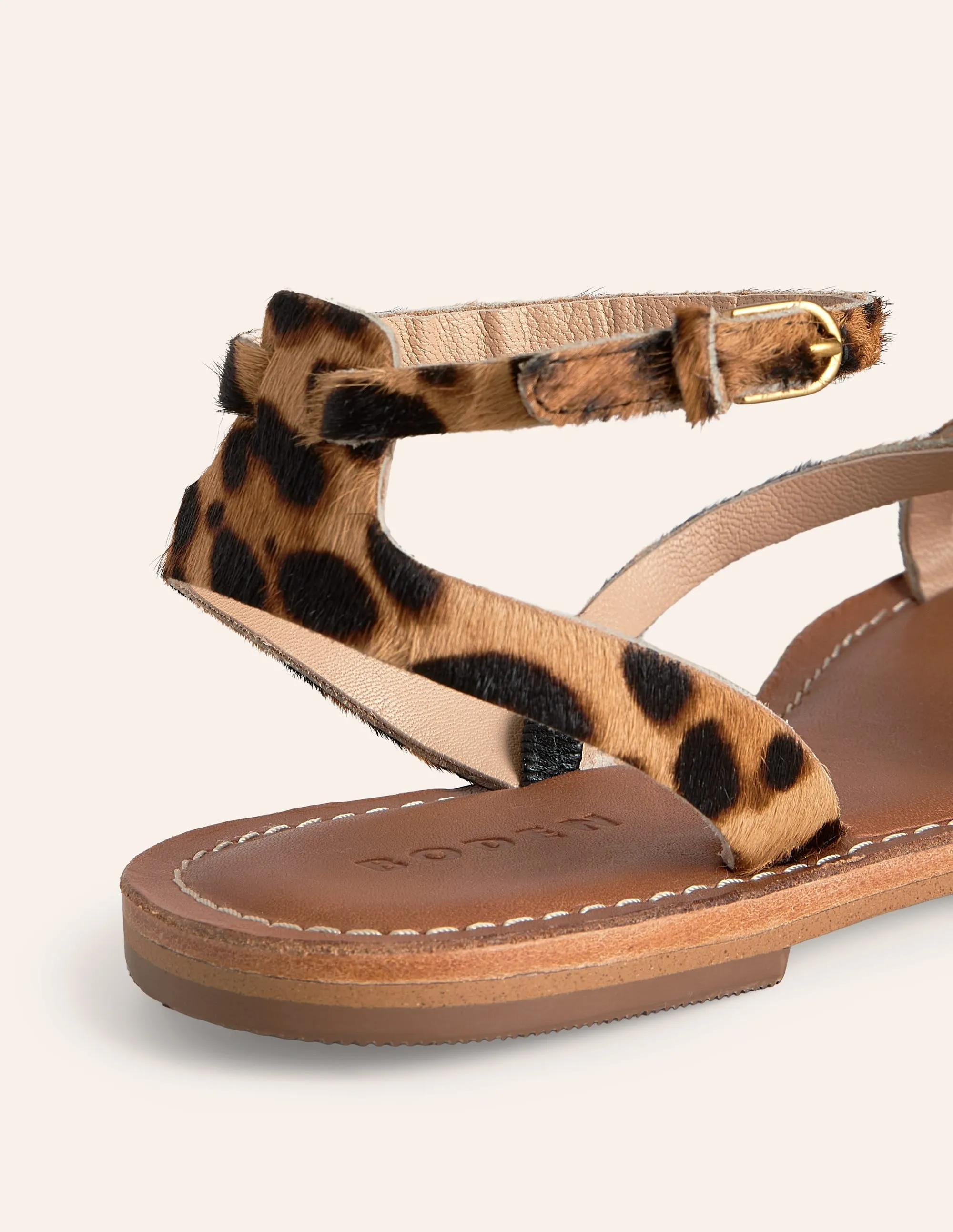 Everyday Flat Sandals-Classic Leopard