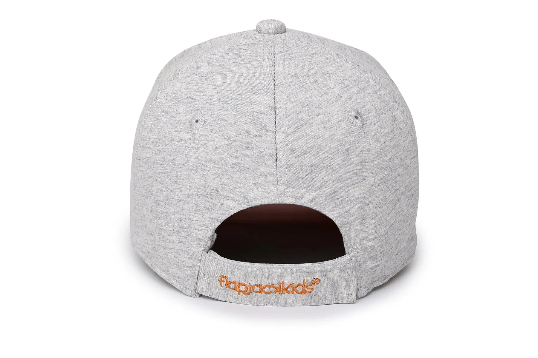 FlapJack Kids UPF50  Ball Cap - Monster Orange - Large