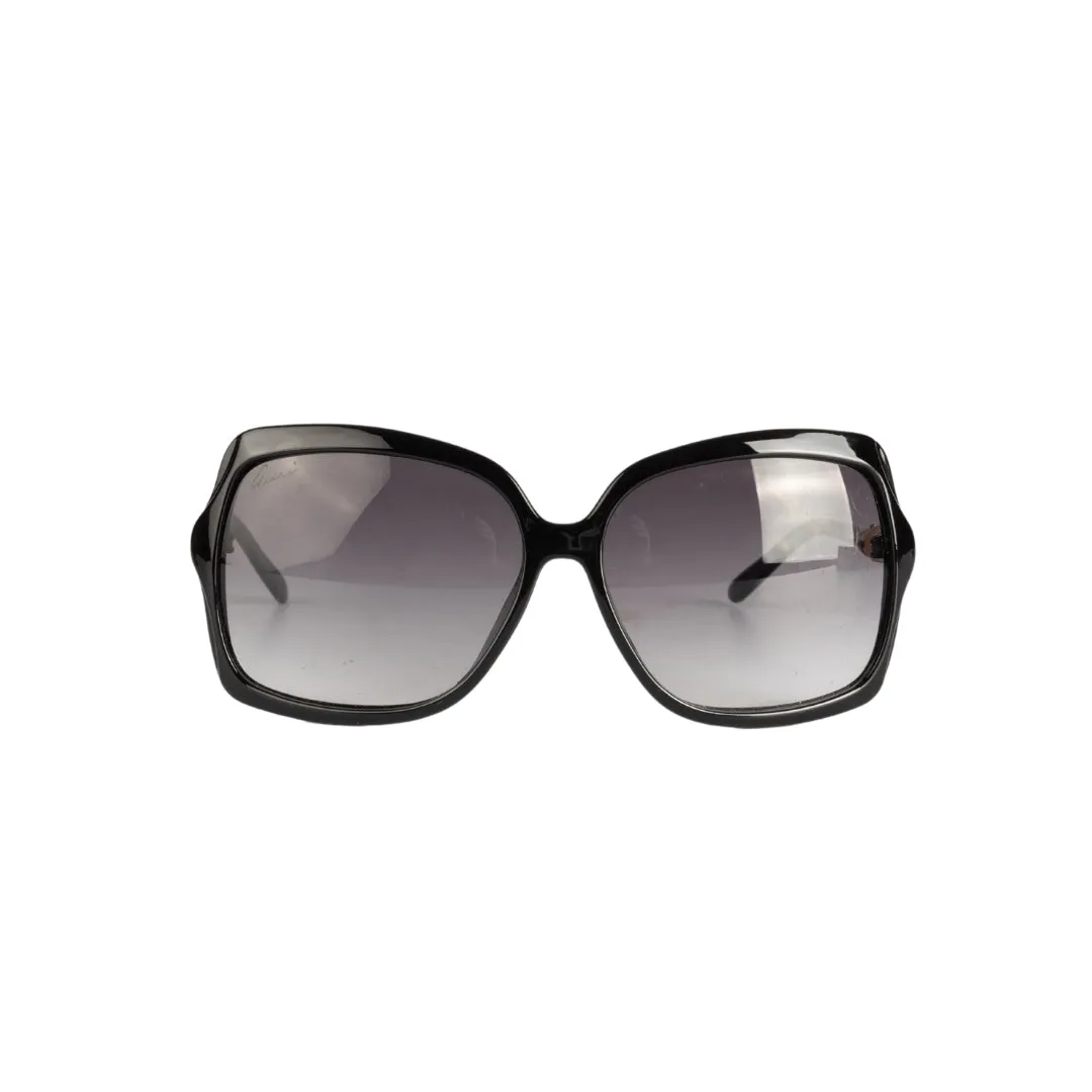 Gucci Oversized Bamboo Sunglasses