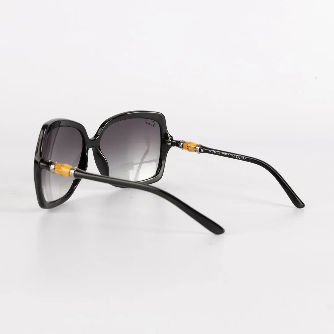 Gucci Oversized Bamboo Sunglasses