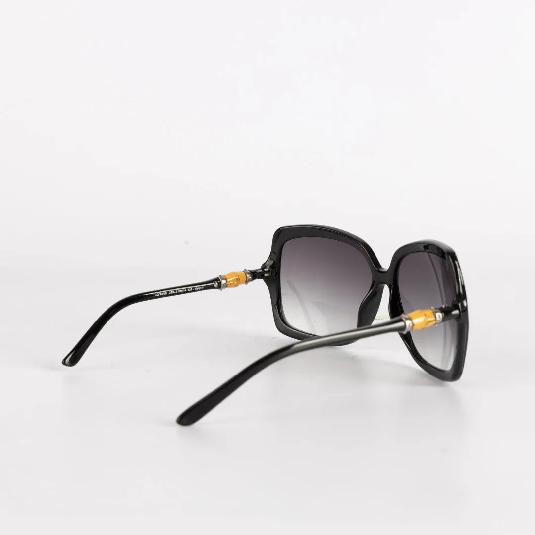 Gucci Oversized Bamboo Sunglasses