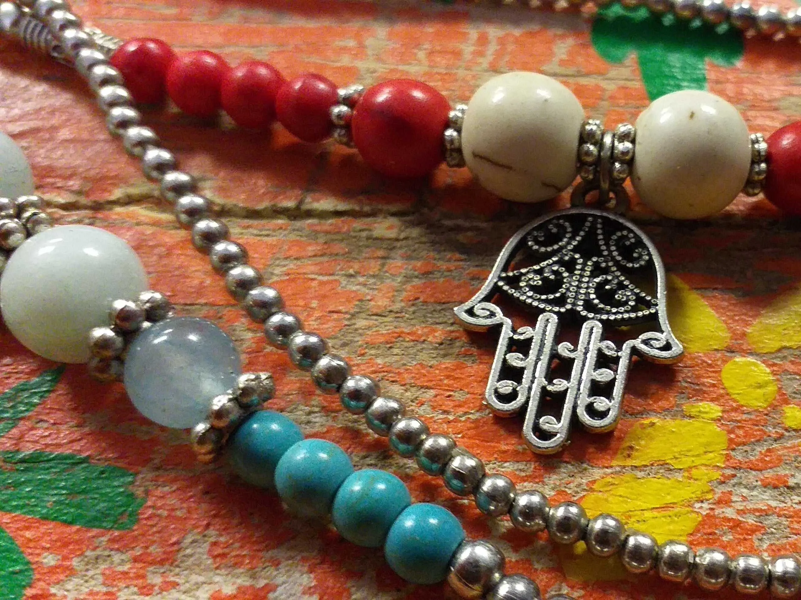 Hamsa Anklet