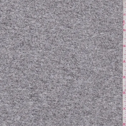 Heather Granite Sweater Jersey Knit Fabric