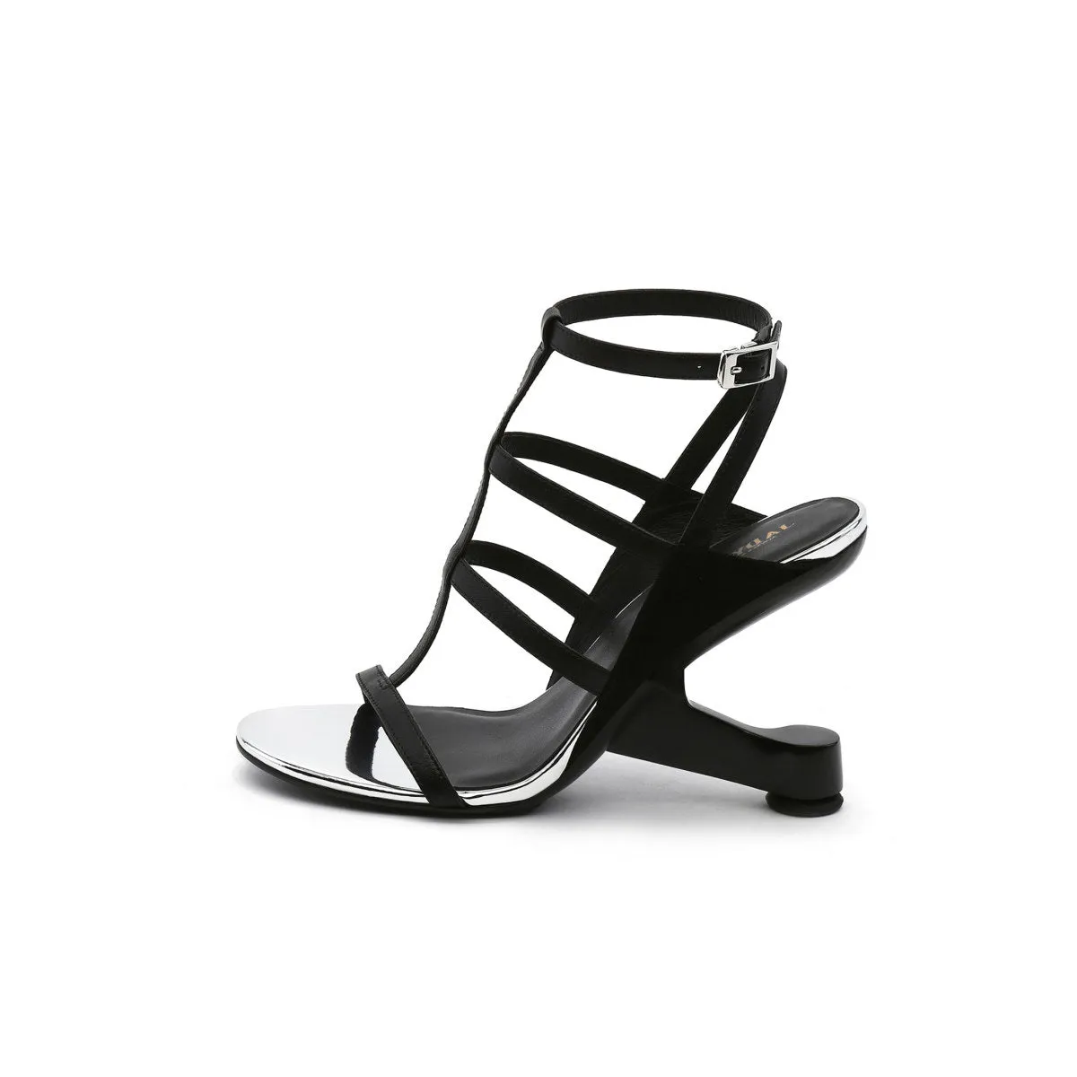 Heel-Less Strappy Gladiator Sandals