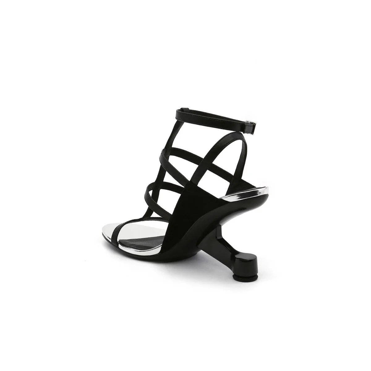 Heel-Less Strappy Gladiator Sandals