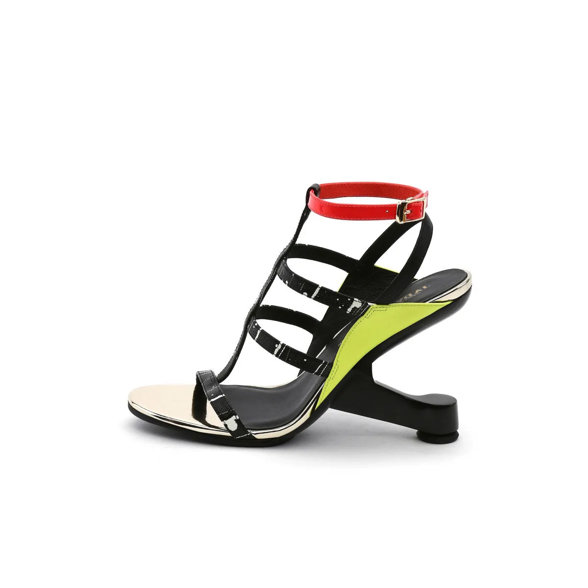 Heel-Less Strappy Gladiator Sandals