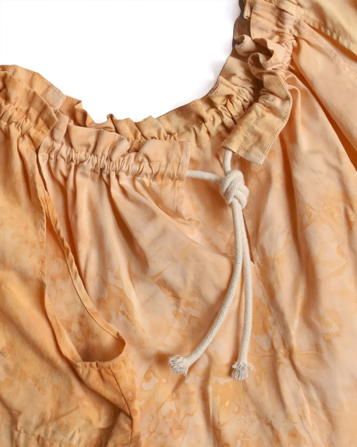 Hul le Kes Rust Dyed Cotton Appel Top