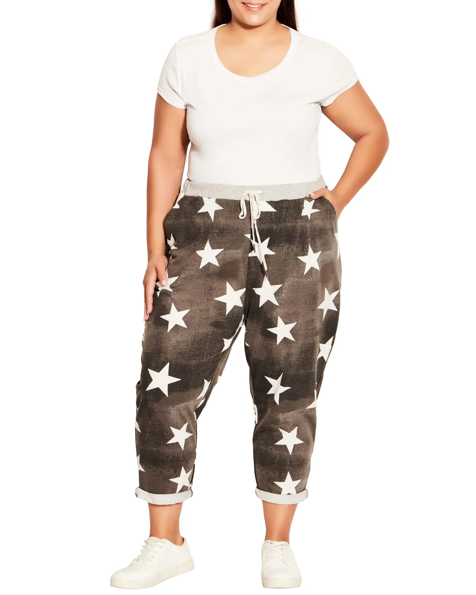 Jenny Cropped Pant | Black Star