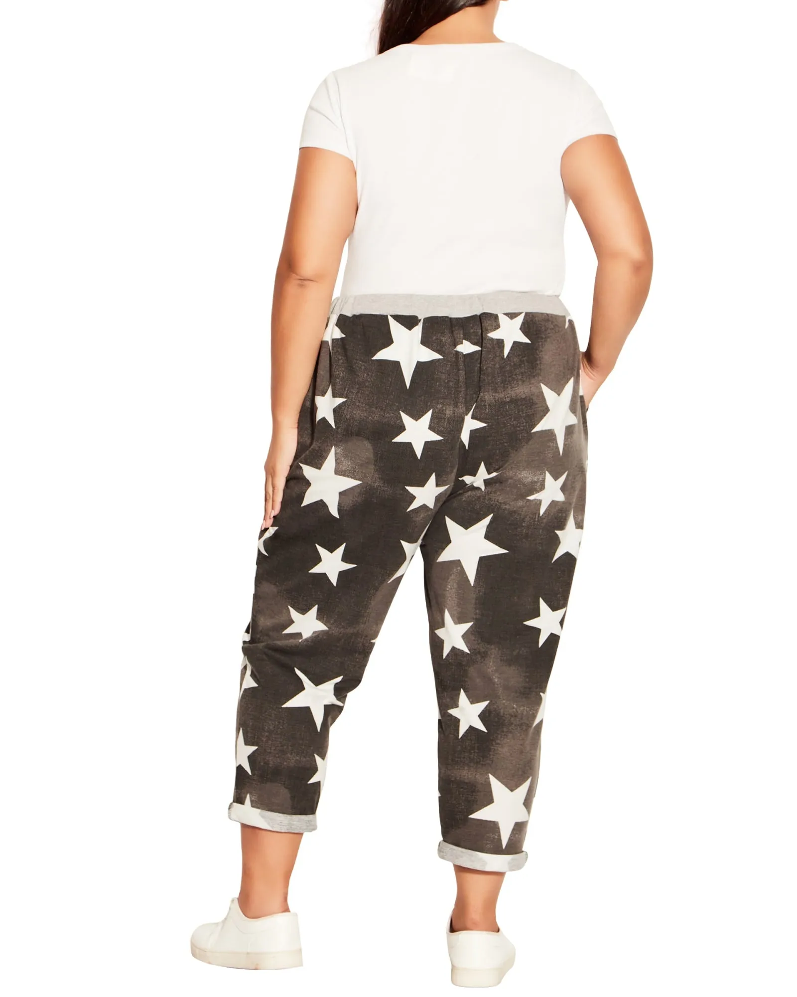 Jenny Cropped Pant | Black Star