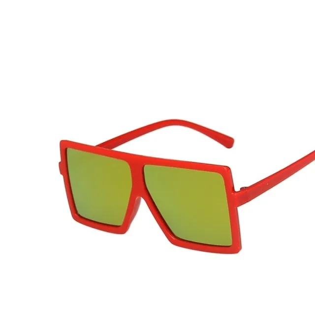 Kids Oversized Retro Square Sunglasses