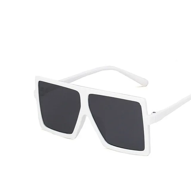 Kids Oversized Retro Square Sunglasses