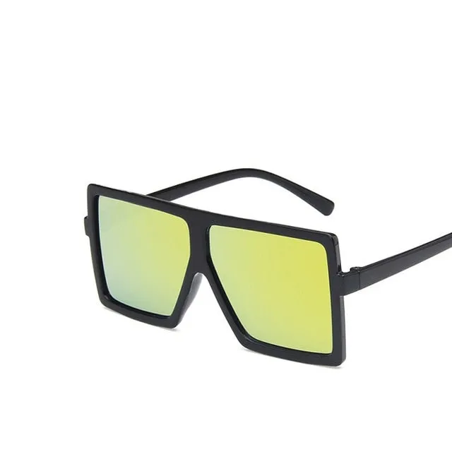 Kids Oversized Retro Square Sunglasses