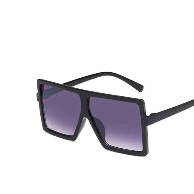 Kids Oversized Retro Square Sunglasses