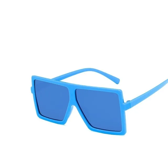 Kids Oversized Retro Square Sunglasses