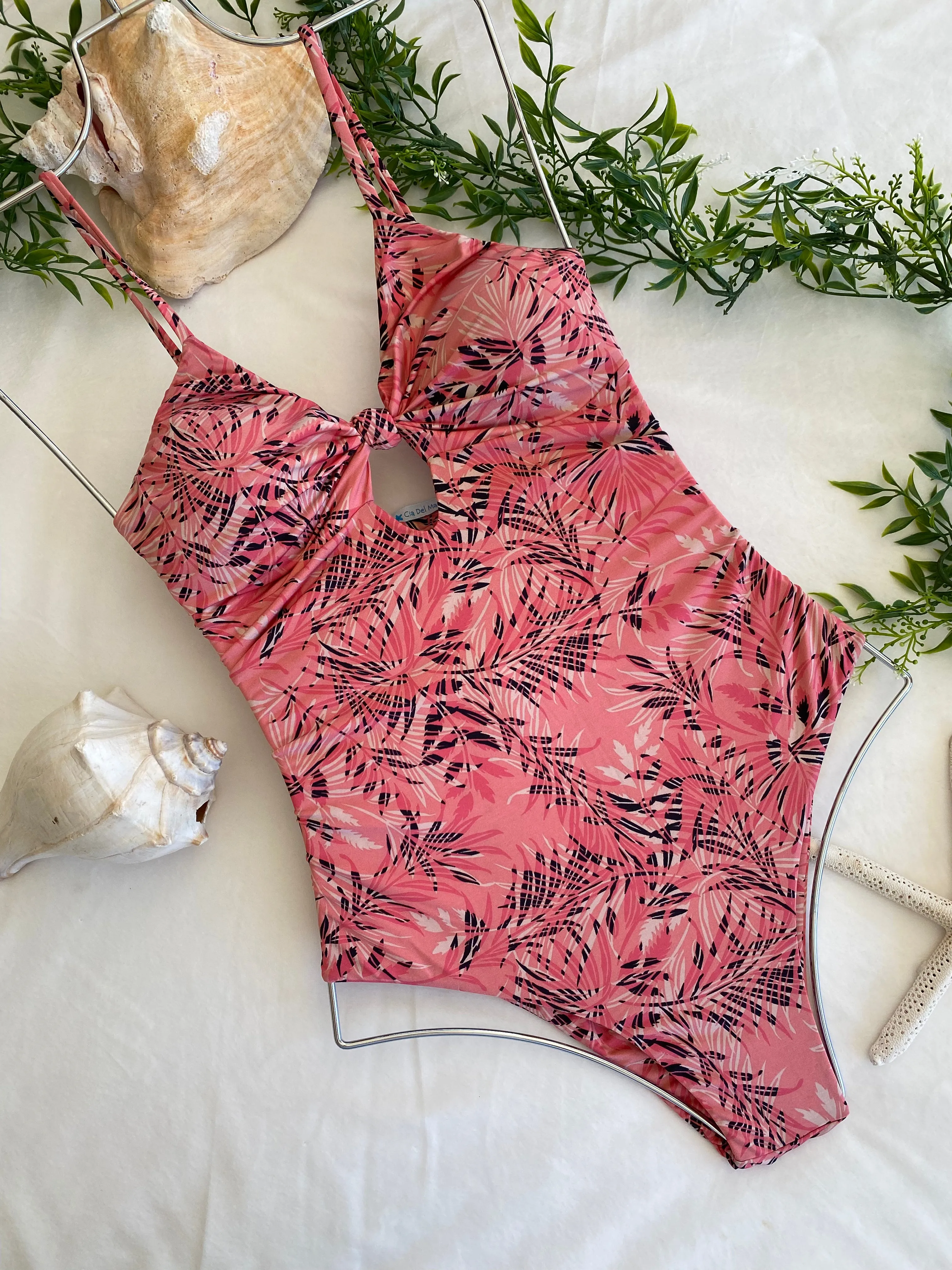 Knotted Swimsuit one piece