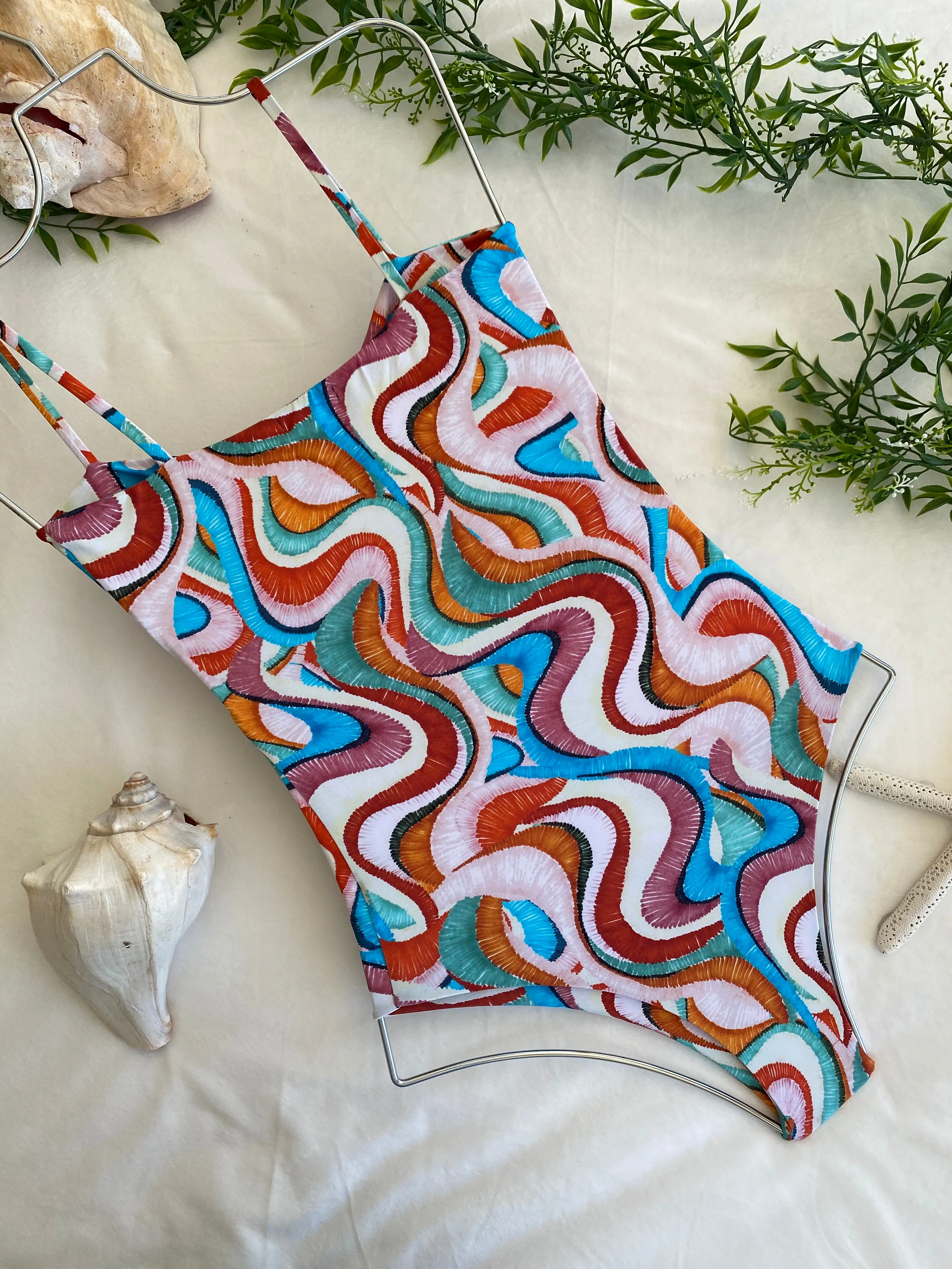 Knotted Swimsuit one piece