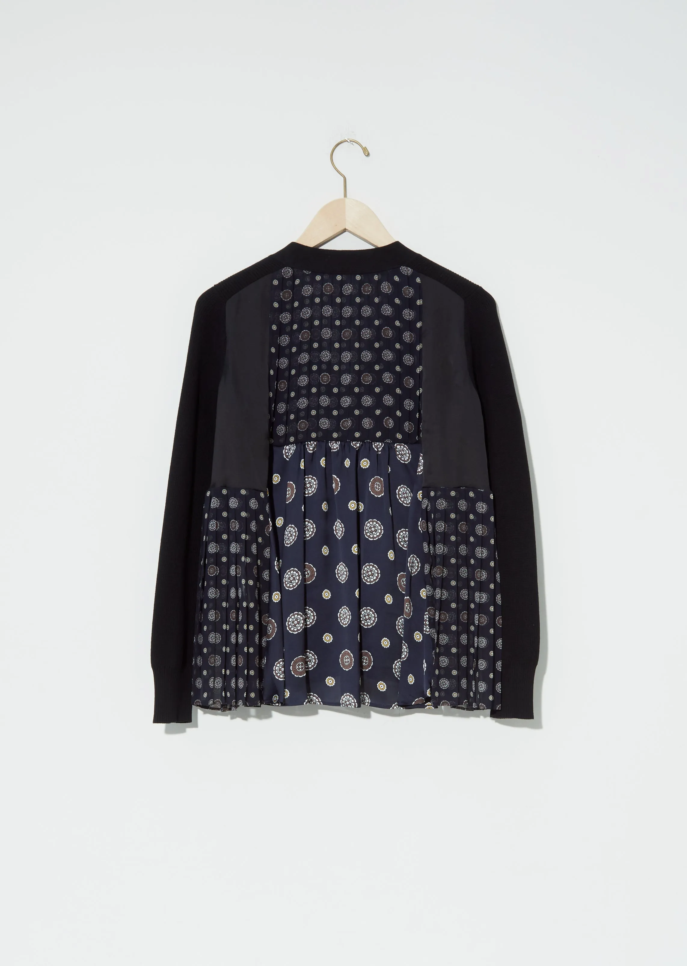 Komon Print Knit Cardigan