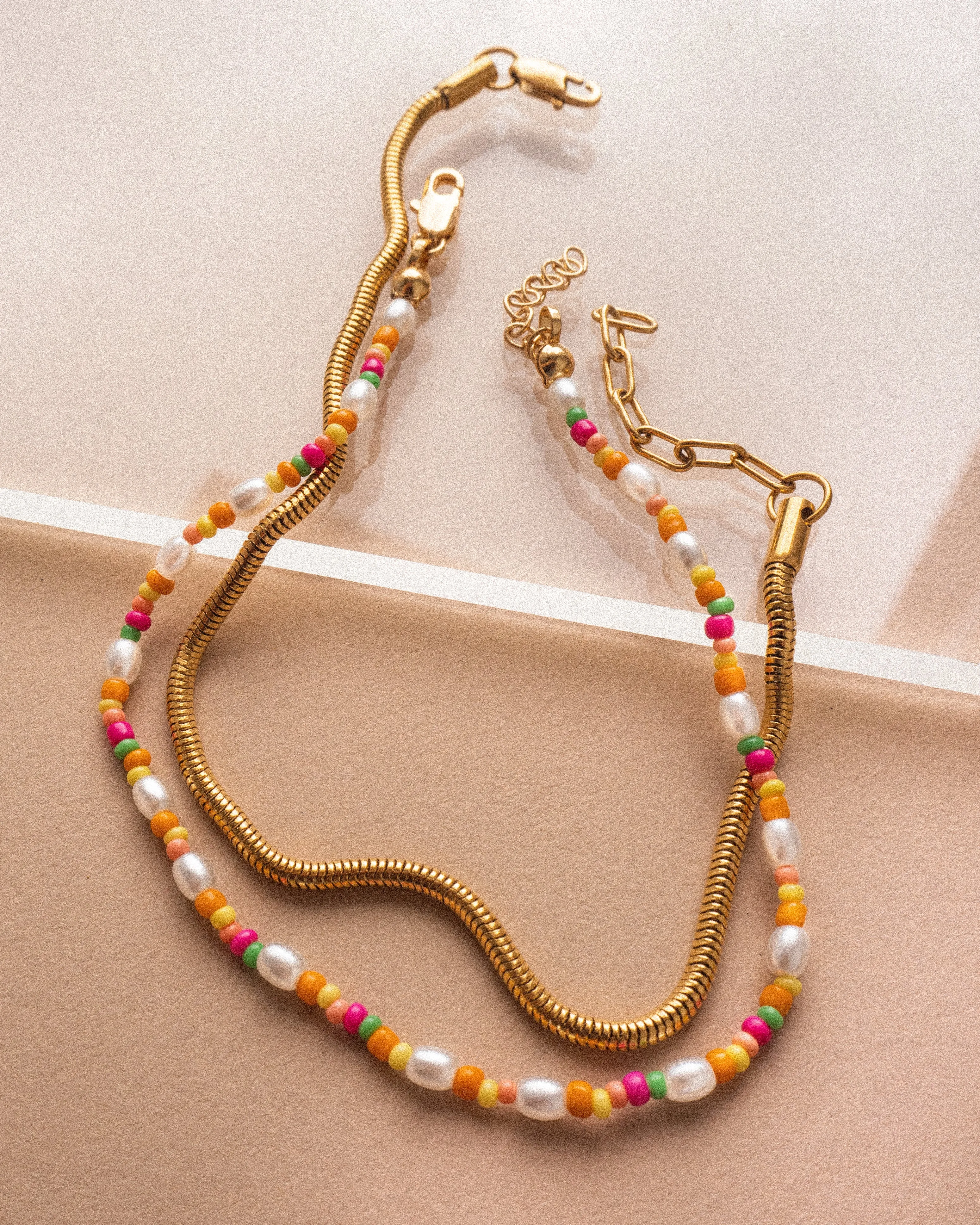 Lahaina Pearl Anklet Set | Sivan Ayla x Luv Aj