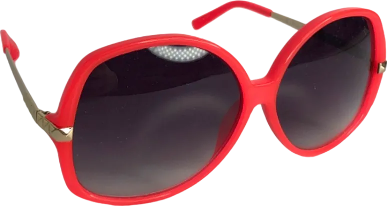 Linda Farrow Red Oversized Sunglasses