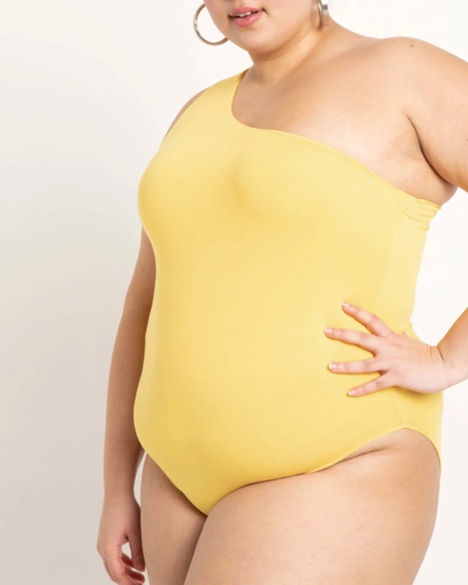 Mia One Shoulder Bodysuit | Beach Ball