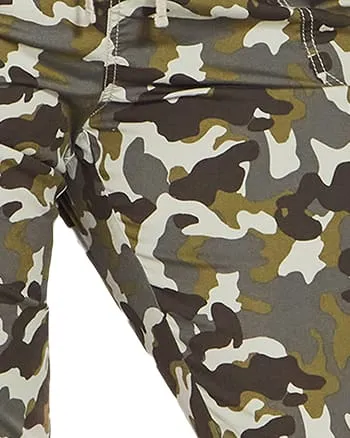 Micki Cinched Capri | Camo