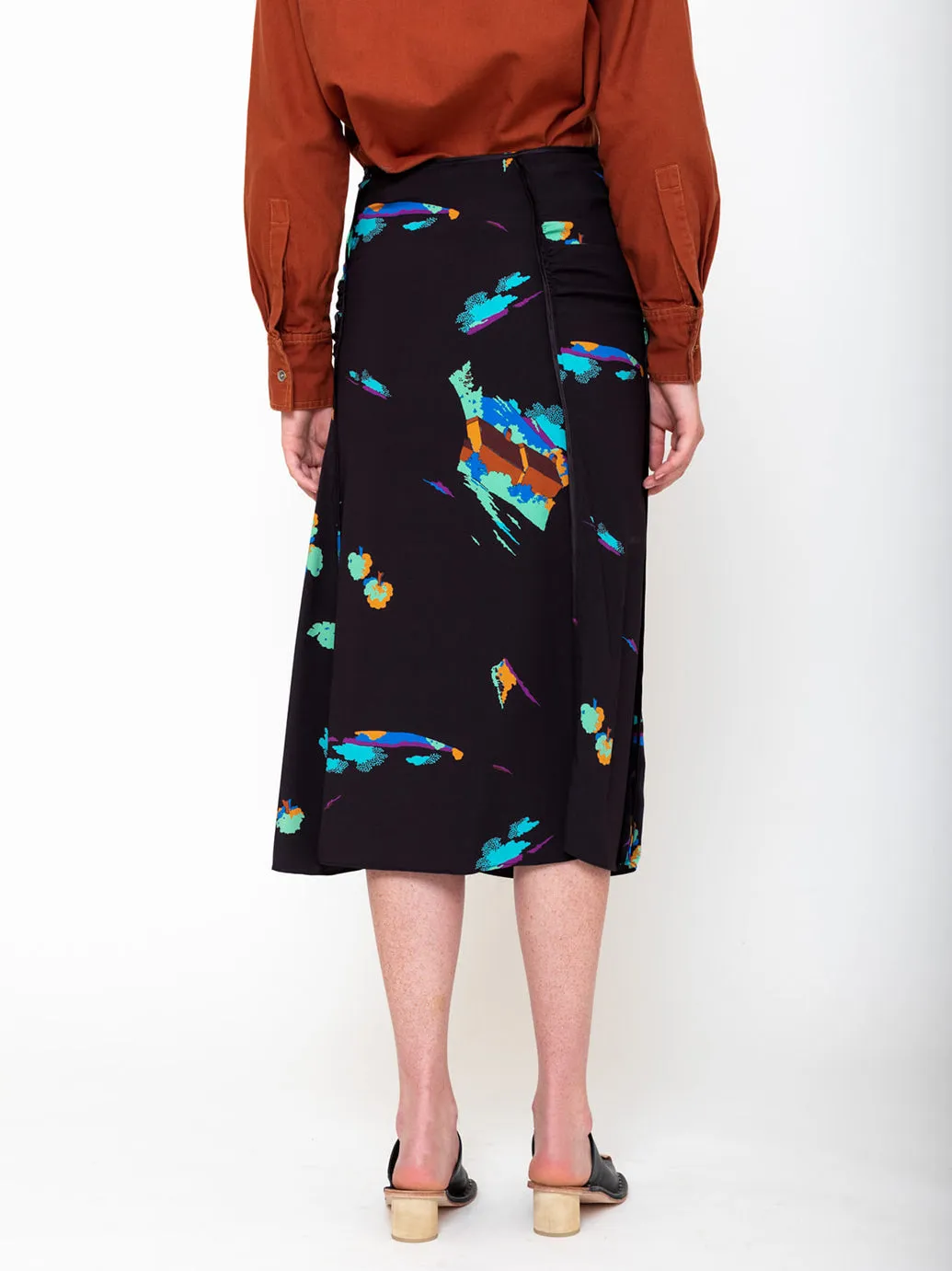 Muci Skirt - Black Print