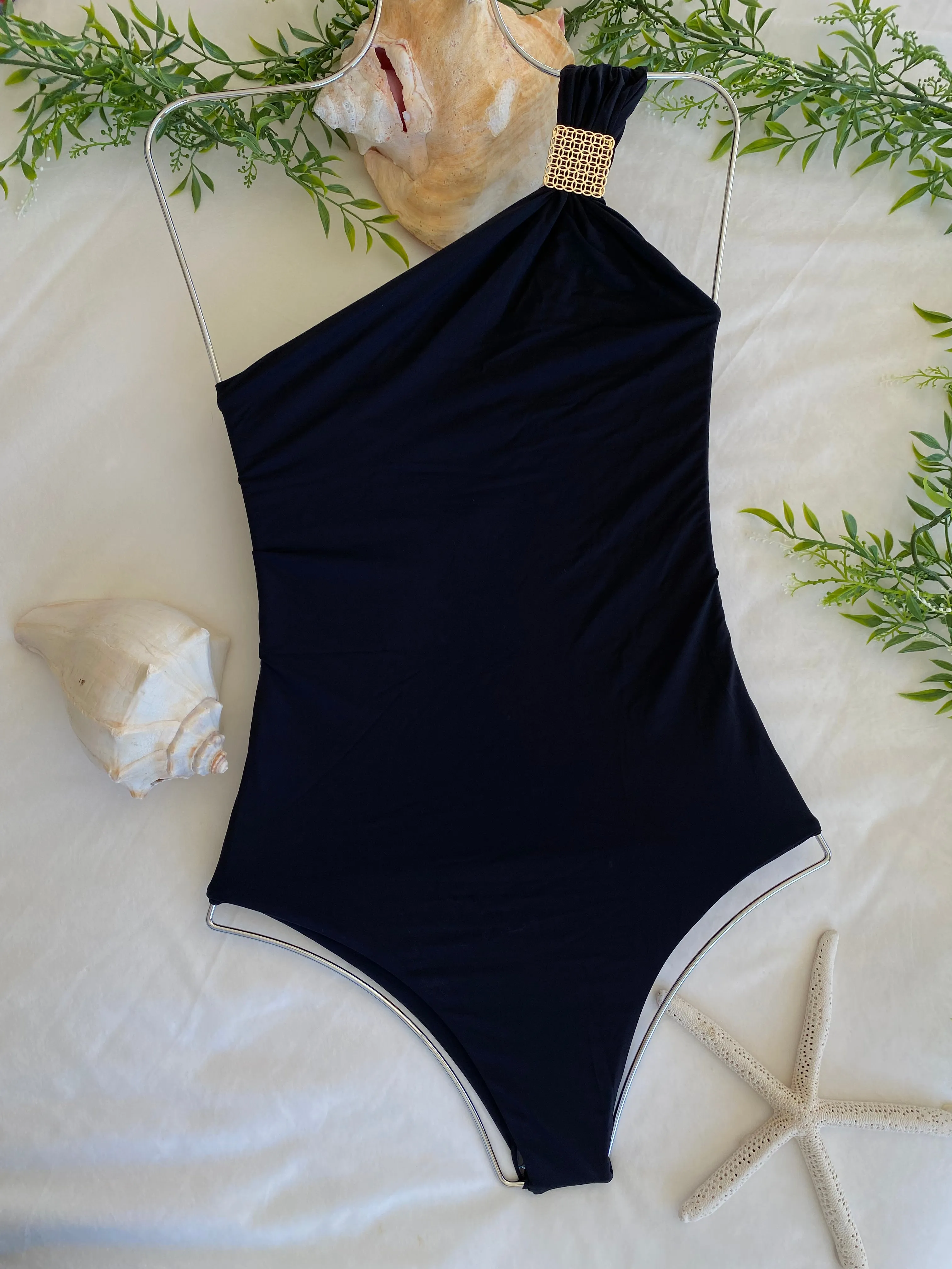 One Shoulder Swimsuit One-piece