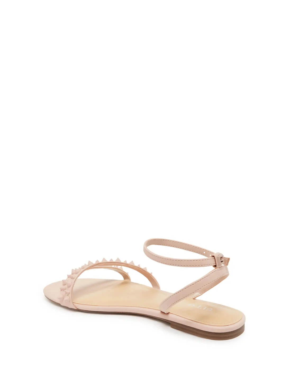 Pink Teagin Studded Sandals