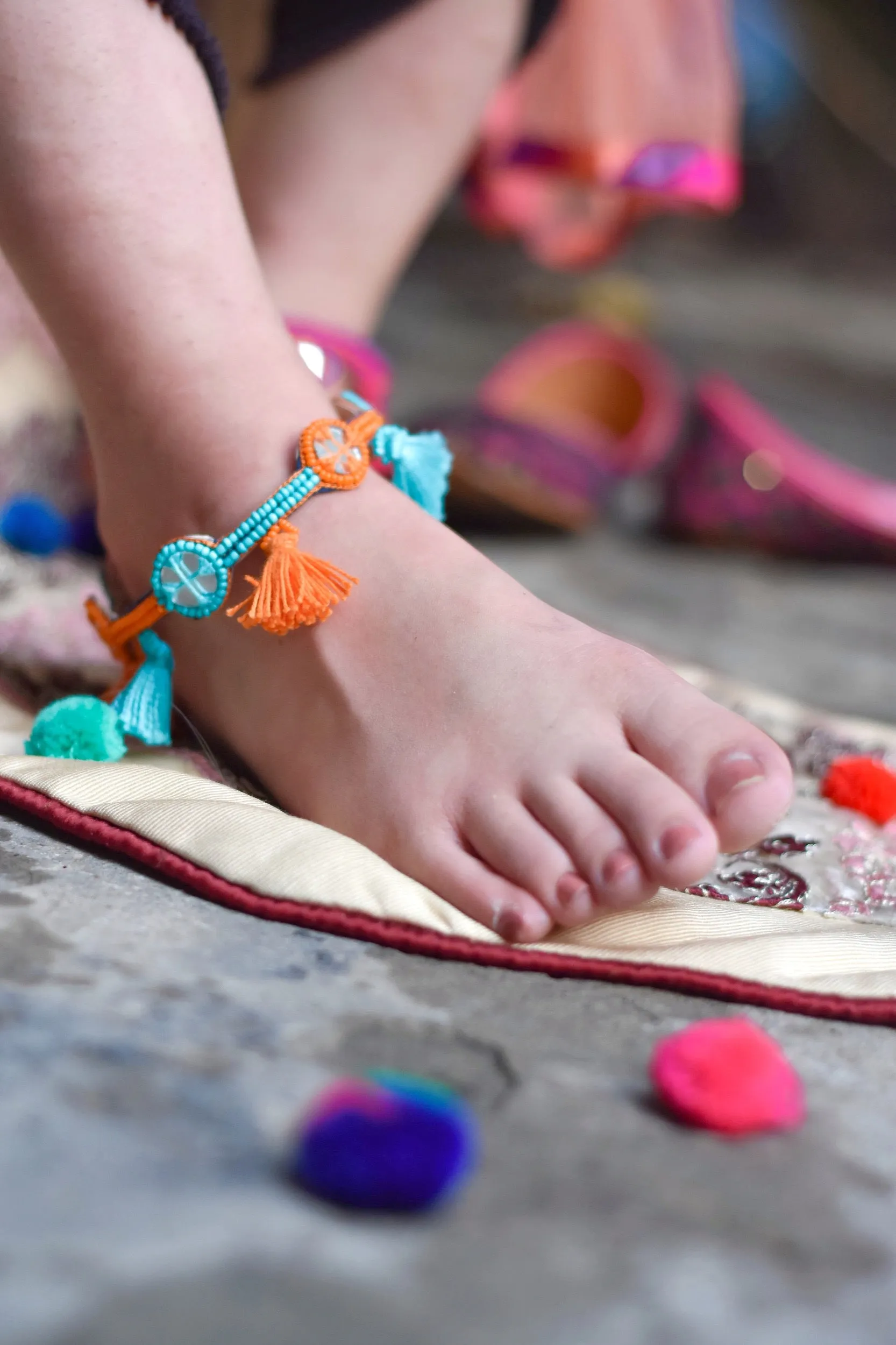 Rainbow Anklet