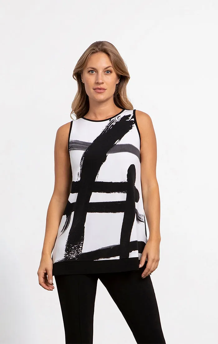 Sleeveless Nu Ideal Printed Tunic