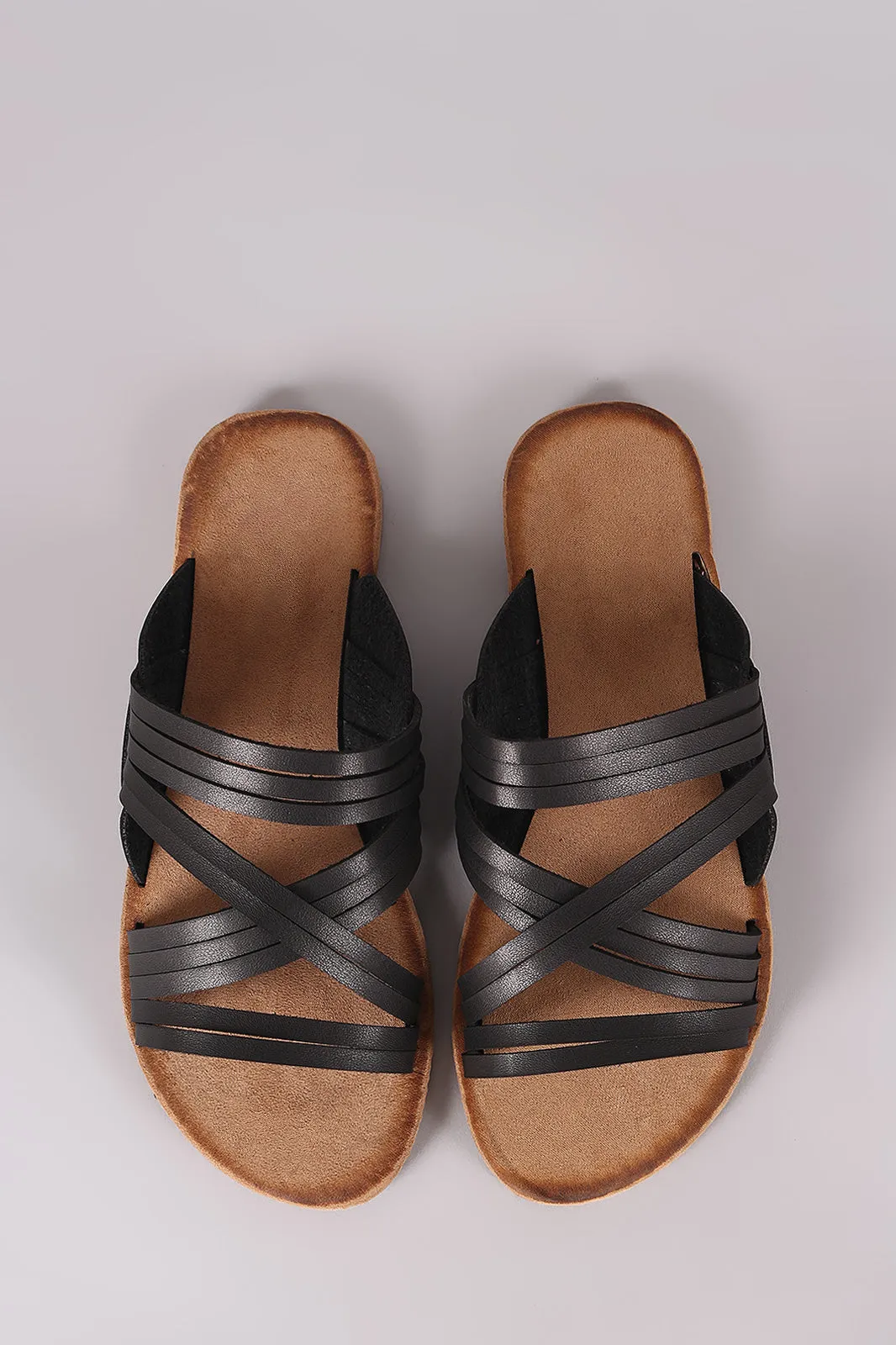 Sunny Feet Strappy Slide Sandal