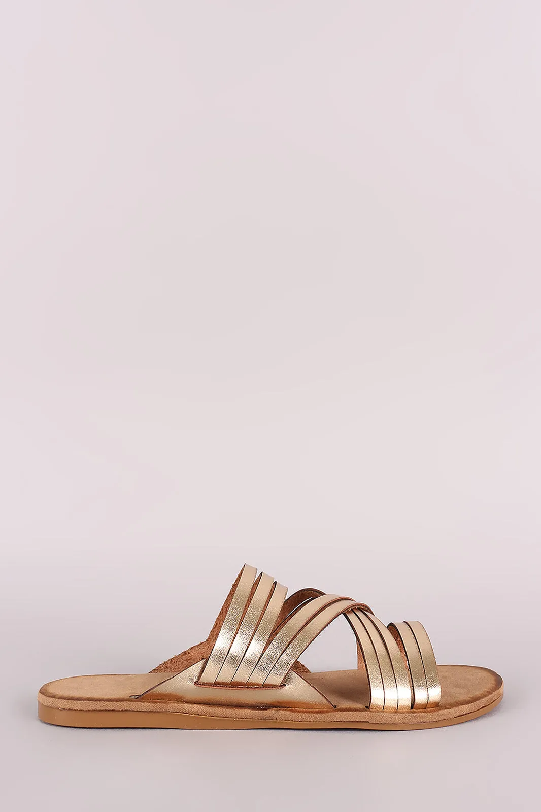 Sunny Feet Strappy Slide Sandal