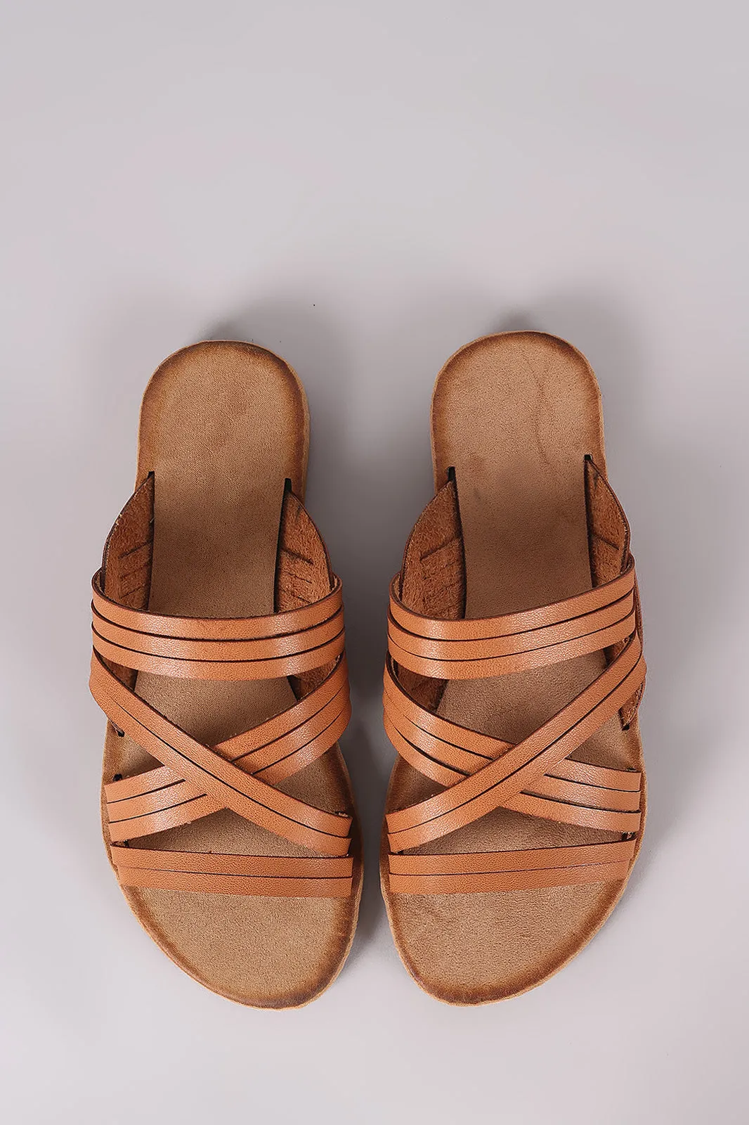 Sunny Feet Strappy Slide Sandal