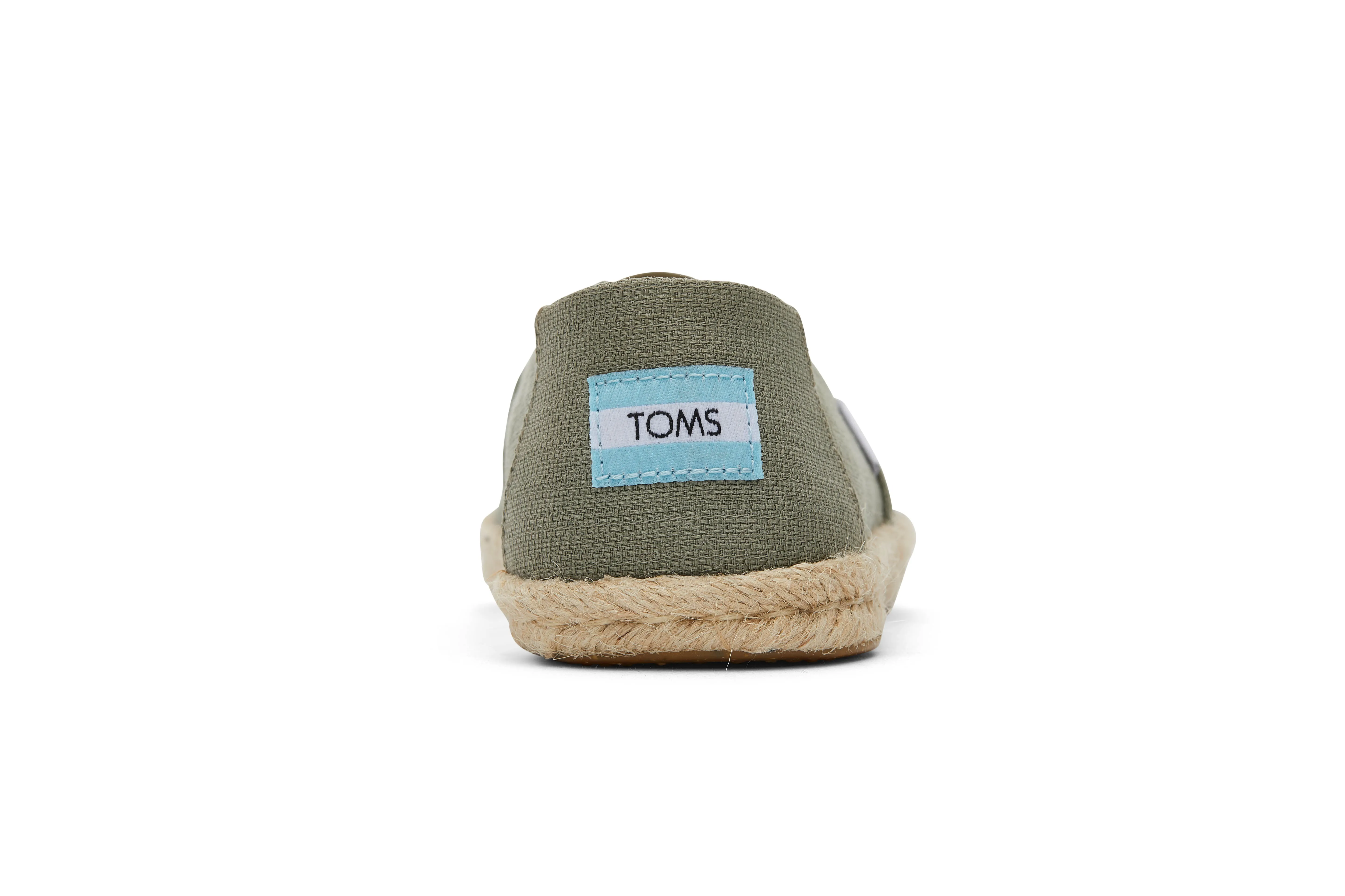 Toms Women Alpargata Rope Vetiver Grey Textured Woven