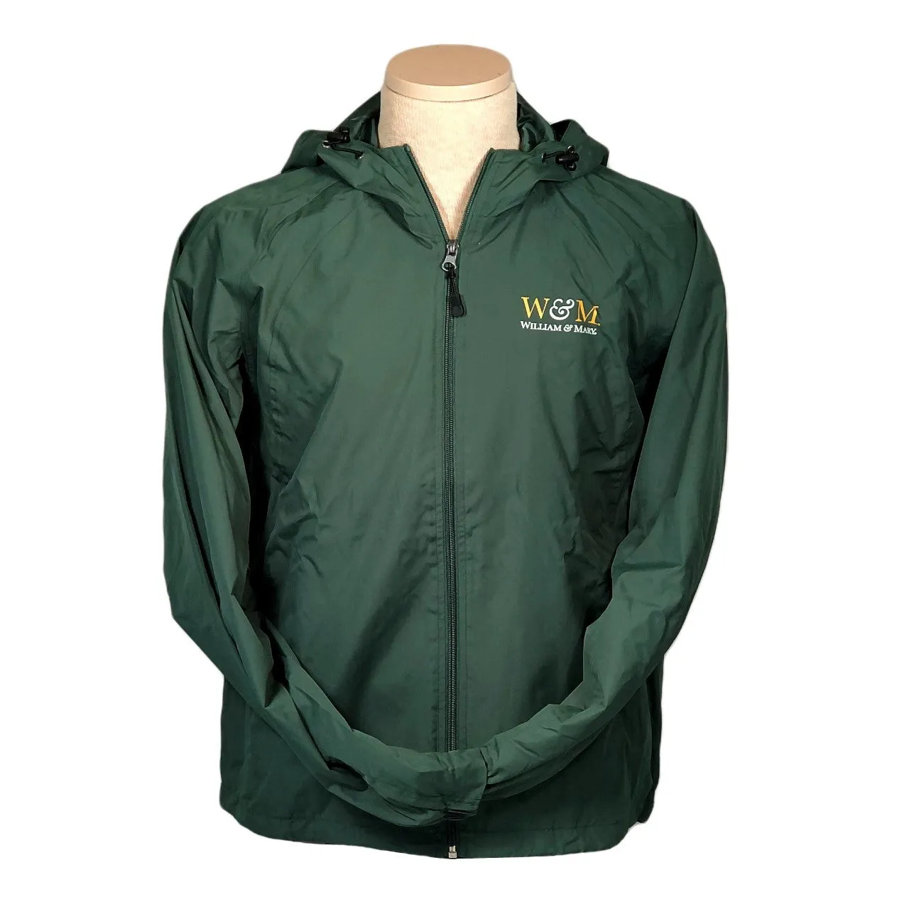 William & Mary Men's Lightweight Zip Jacket