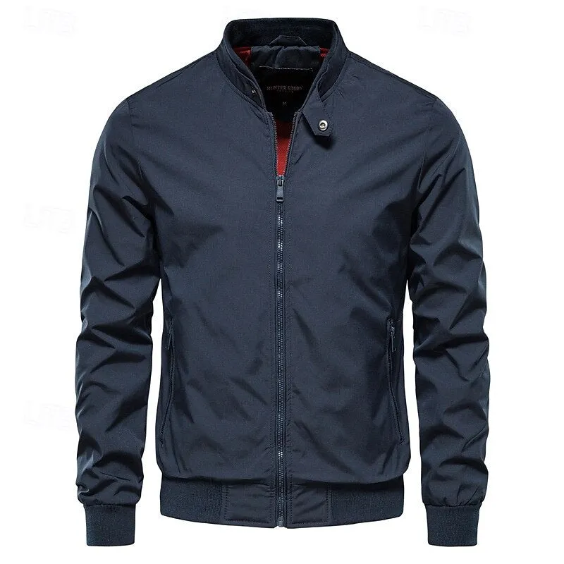 Windproof Zipper Lightweight Jacket