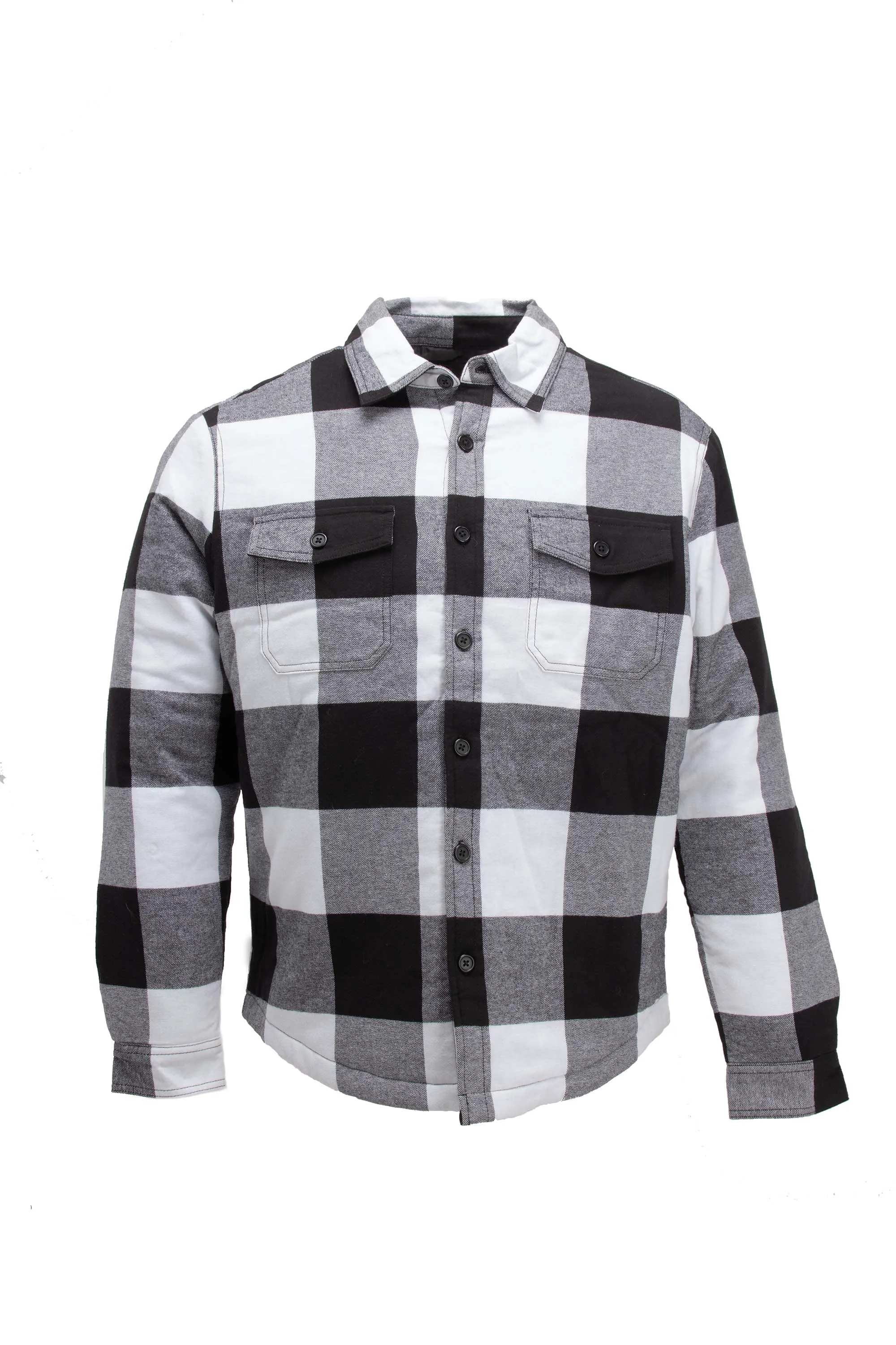 X RAY Men's Lightweight Plaid Shirt Jacket